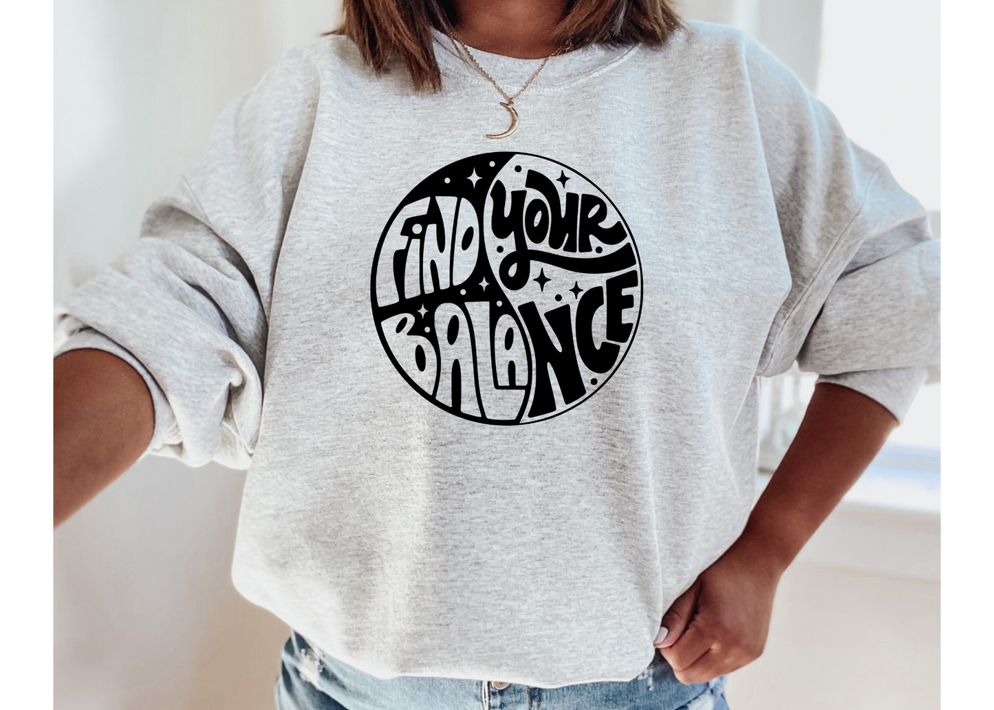 Find Your Balance Crewneck