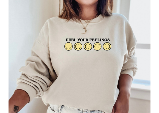 Feel Your Feelings Crewneck