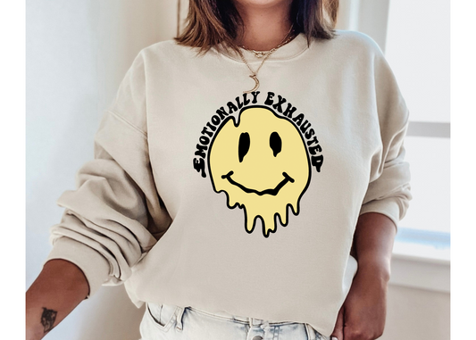 Emotionally Exhausted Crewneck