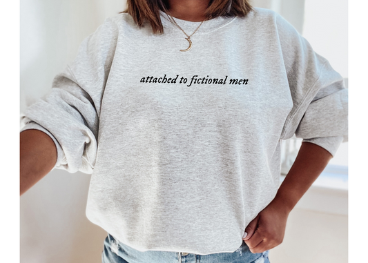 Attached to Fictional Men Crewneck