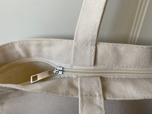 Anxious Girls Club Zipper Tote Bag