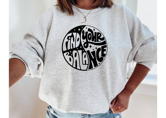 Find Your Balance Crewneck