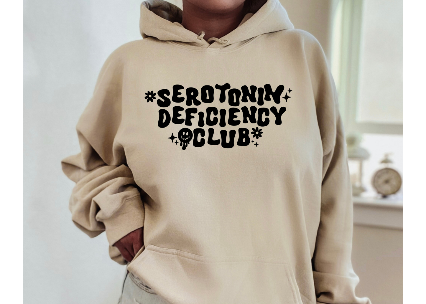 Serotonin Deficiency Club Hoodie