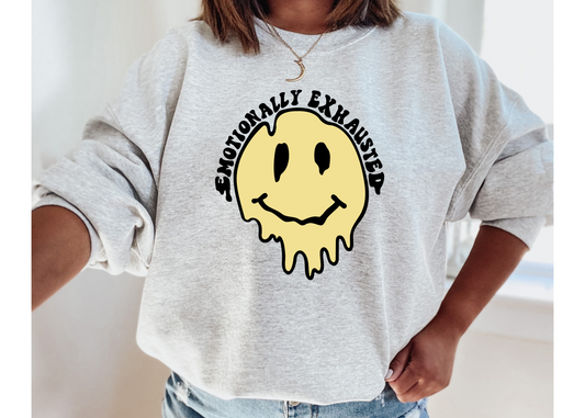 Emotionally Exhausted Crewneck