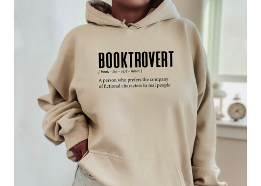 Booktrovert Definition Hoodie