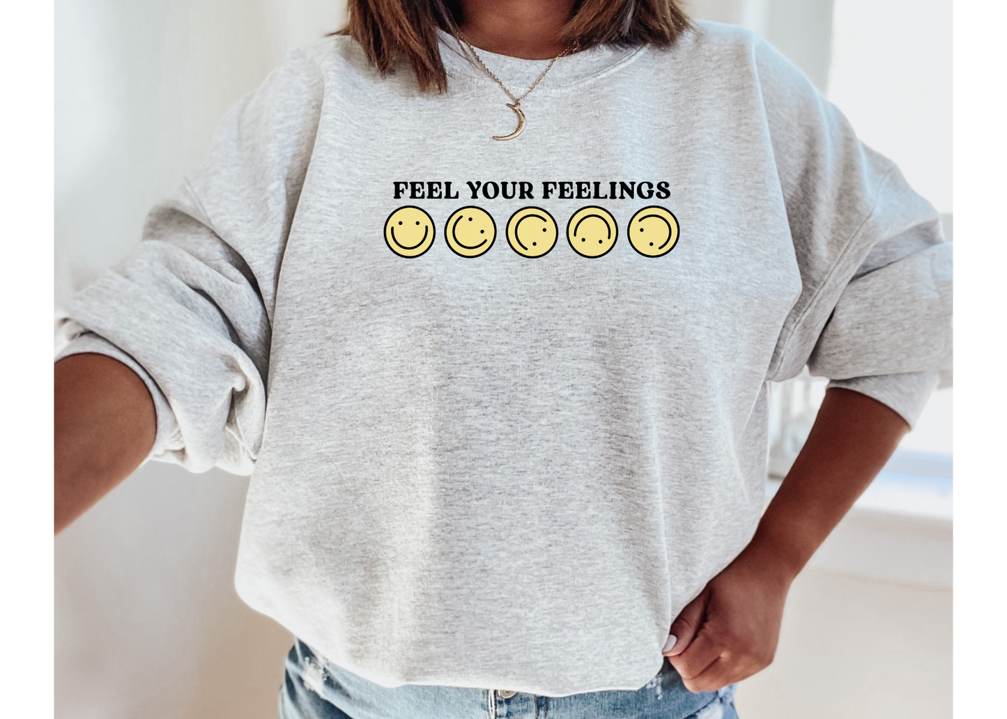 Feel Your Feelings Crewneck